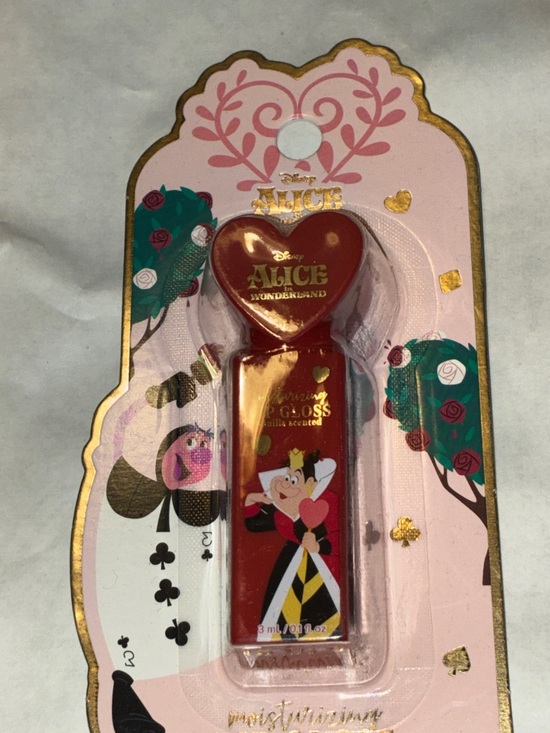 Disney Other - Disney Alice in Wonderland Red Heart Lip Gloss Tube